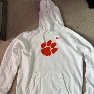 Men’s Nike White Clemson Tigers Sweatshirt